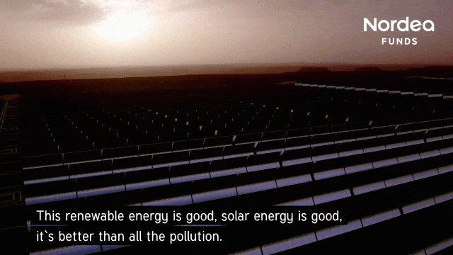 Välkommen till ett av världens största solkraftverk