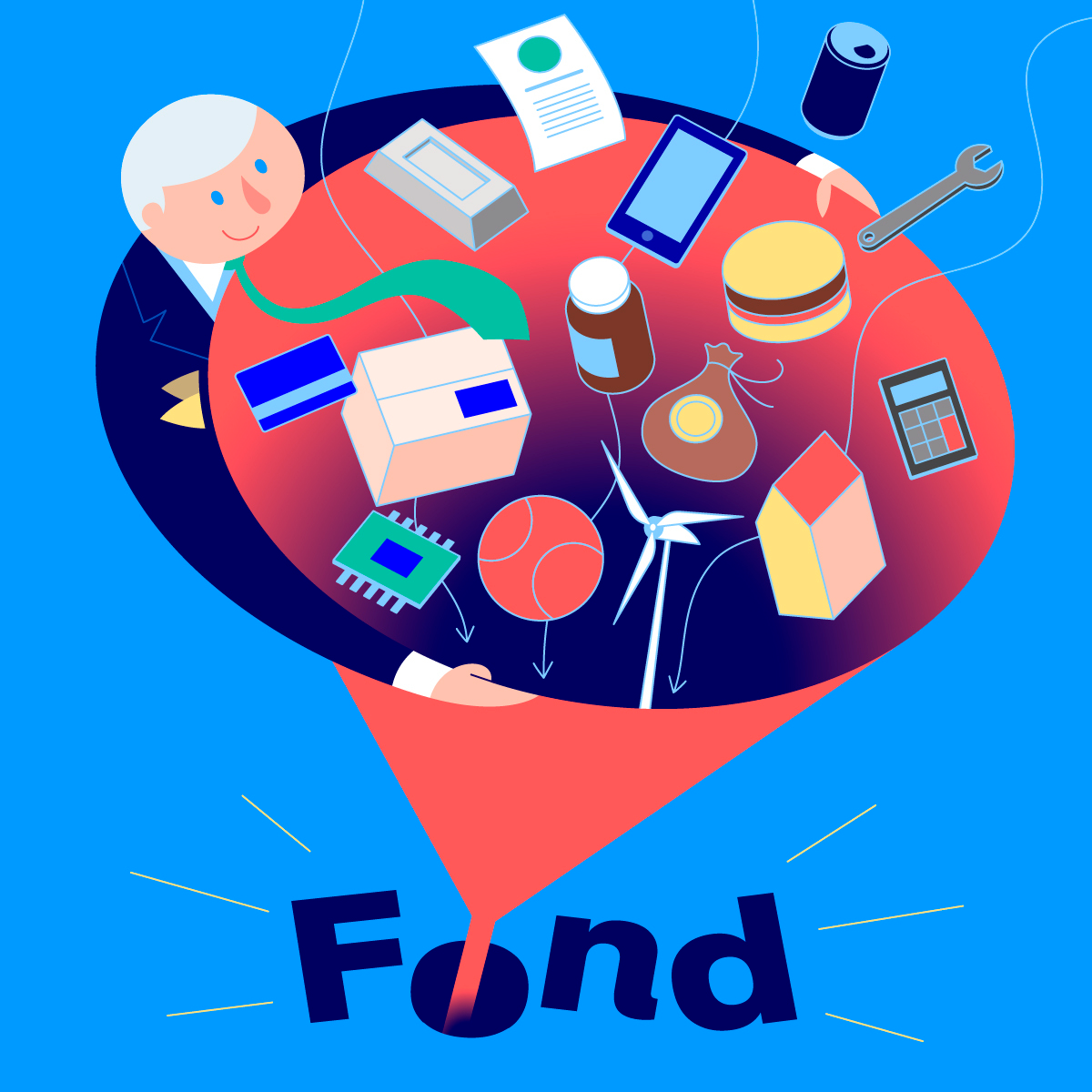 Hvad er en fond illustration