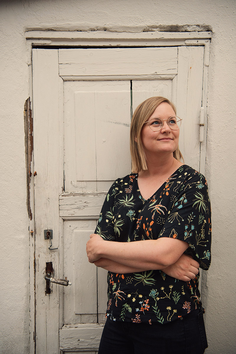 ”Jeg ved, at jeg sparer op til fremtiden og fokuserer på at holde min investering simpel og langsigtet,” siger Heidi Nielsen. Foto: Frank Rosgaard.