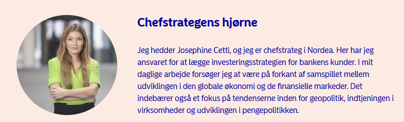 Josefines Hjørne