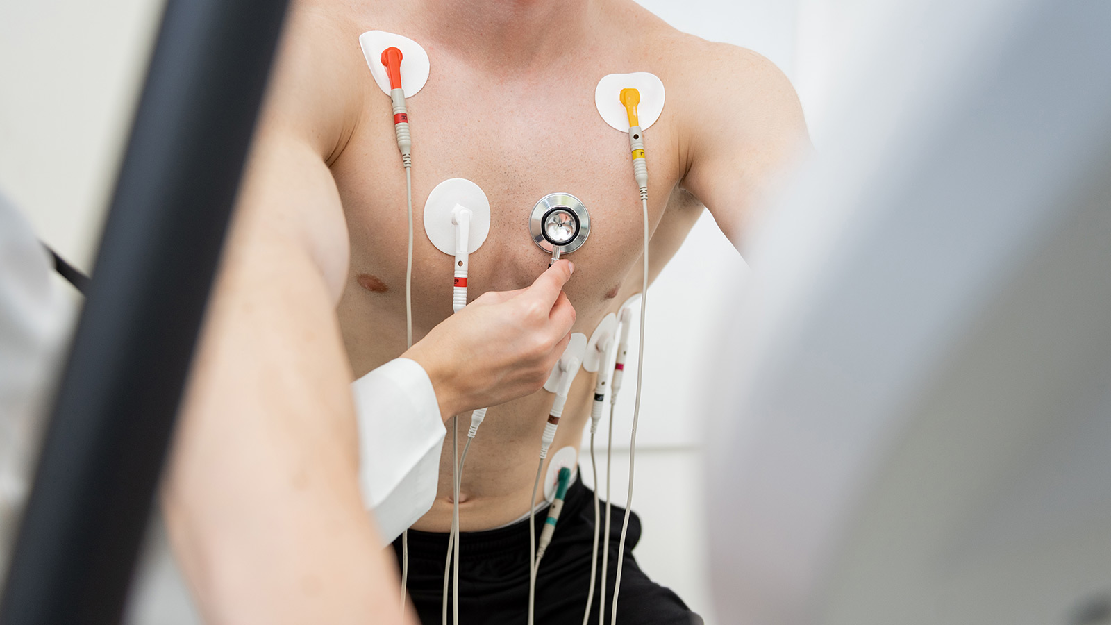 EKG måling af atlet