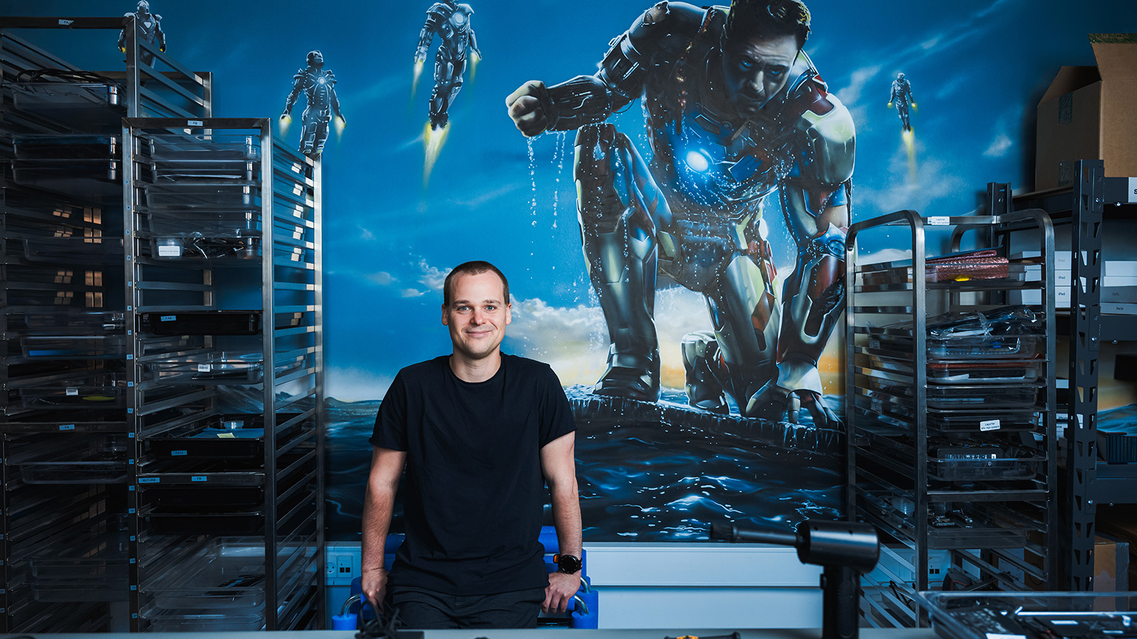 Et foto af Mathias Emil Nielsen fra Glad Teknik