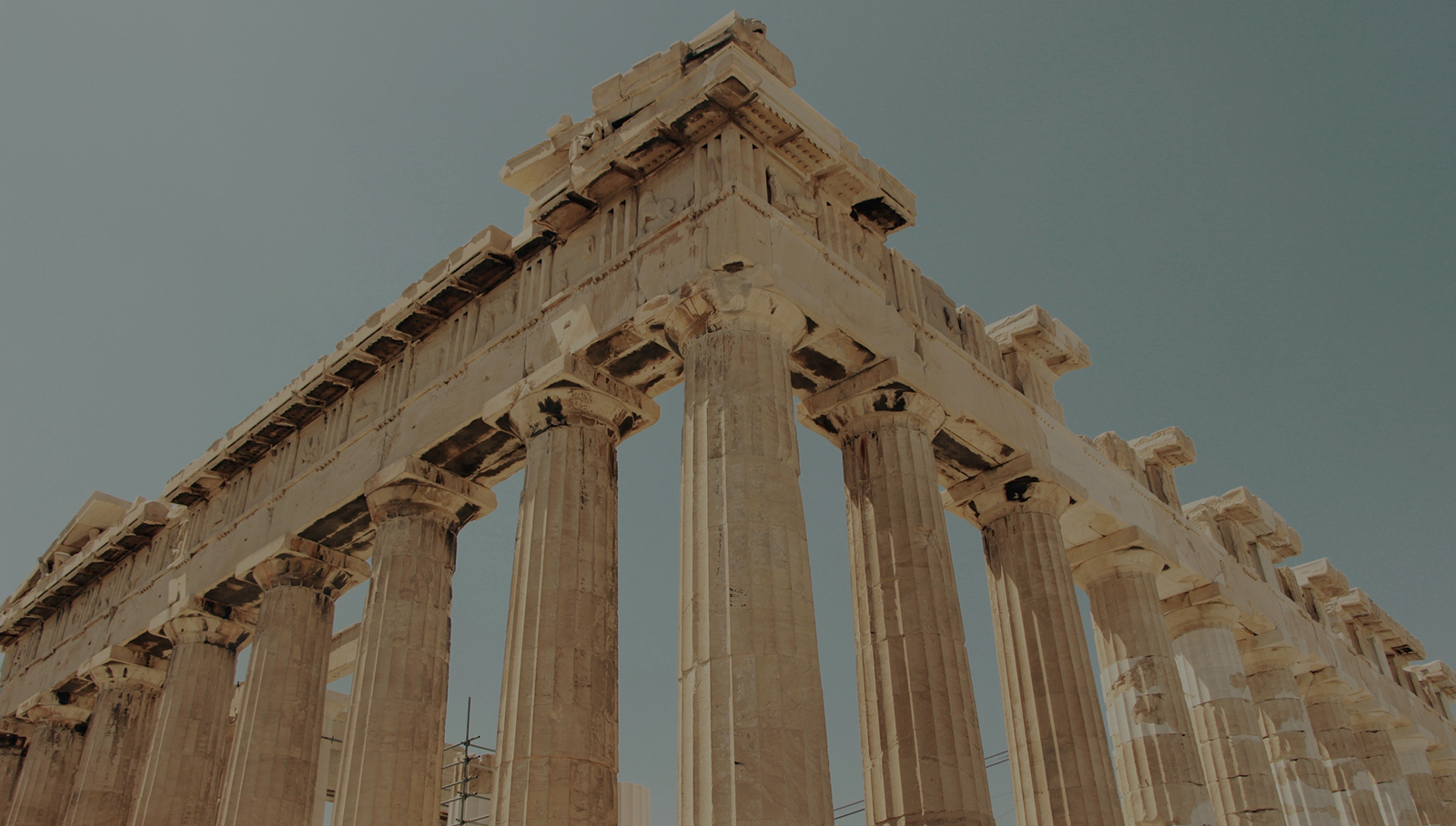 Greek style temple