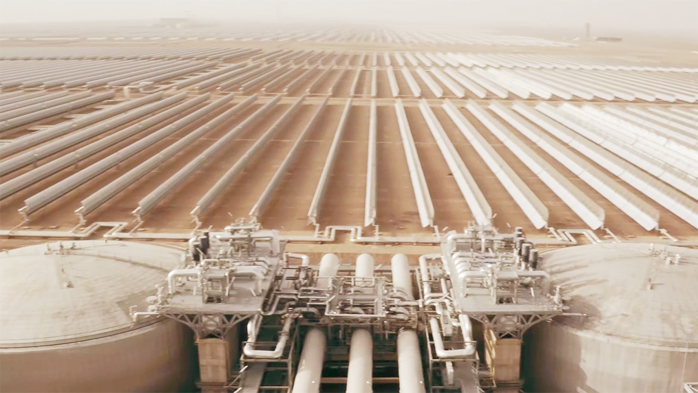 Solar energy farm