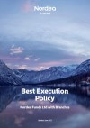 Nordea Funds Best Execution Policy