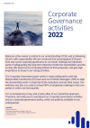 Corporate Governance Activities