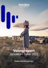 Nordea Funds Voting Report 2025