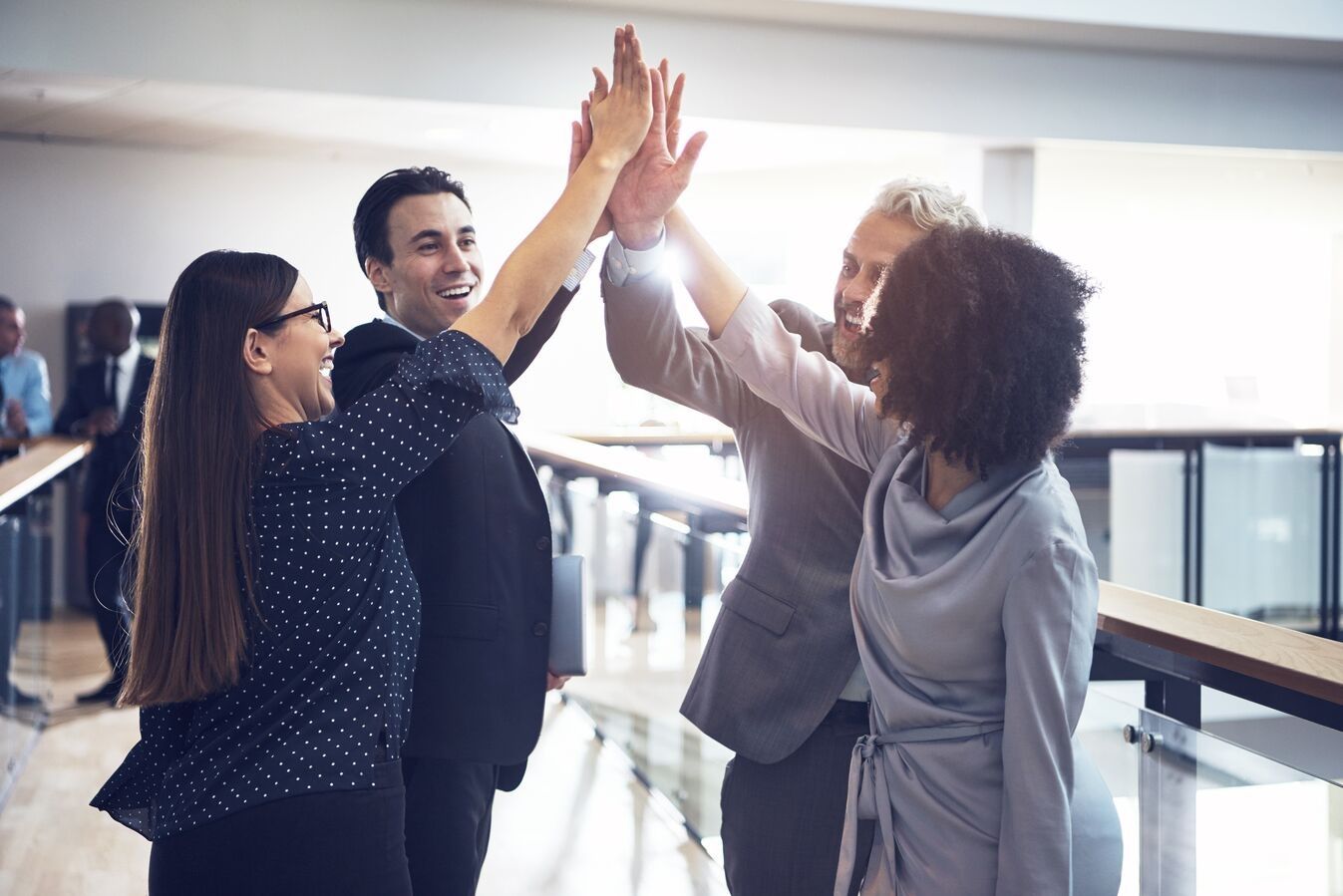 Team high five