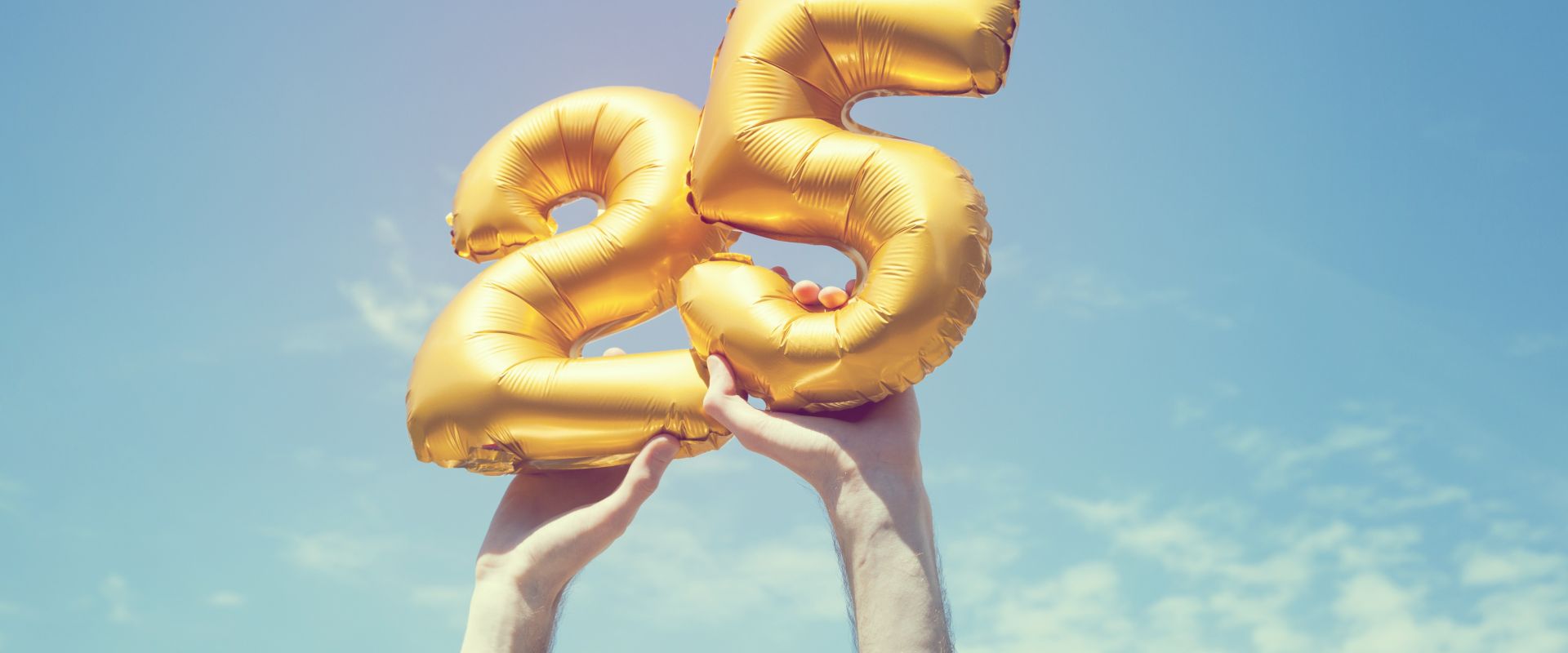 25 in balloons