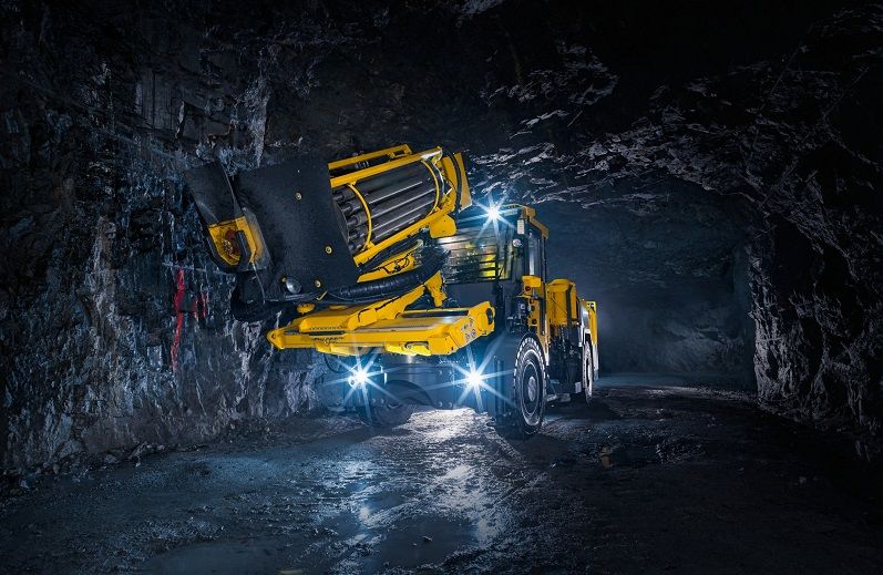 Epiroc mining machine