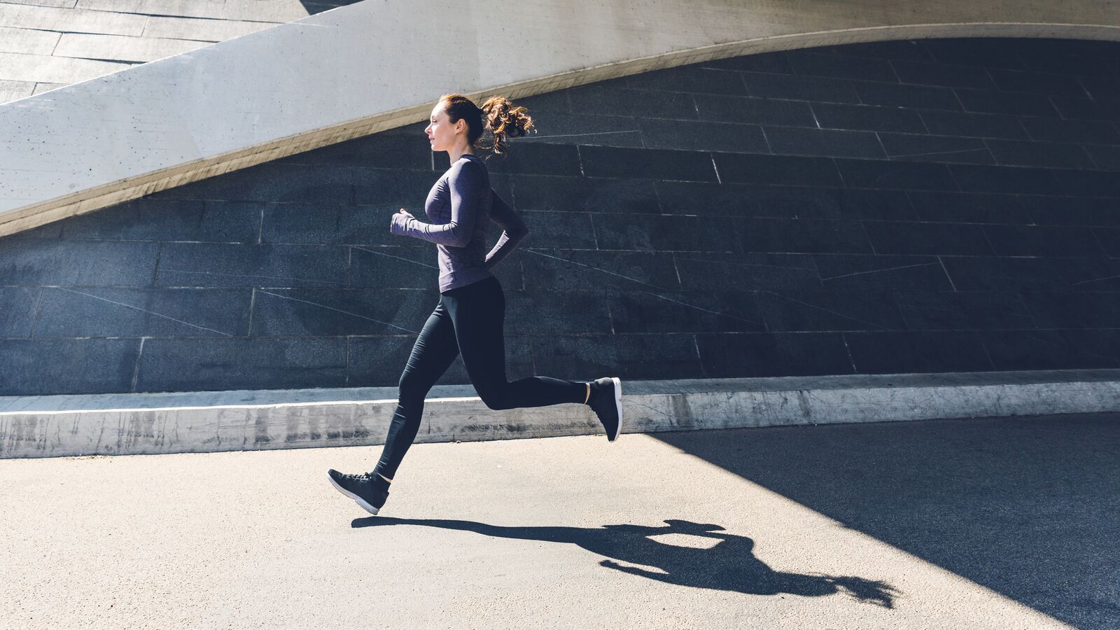 Woman jogging