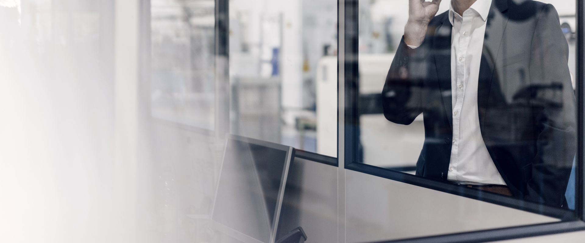 man talking on the phone