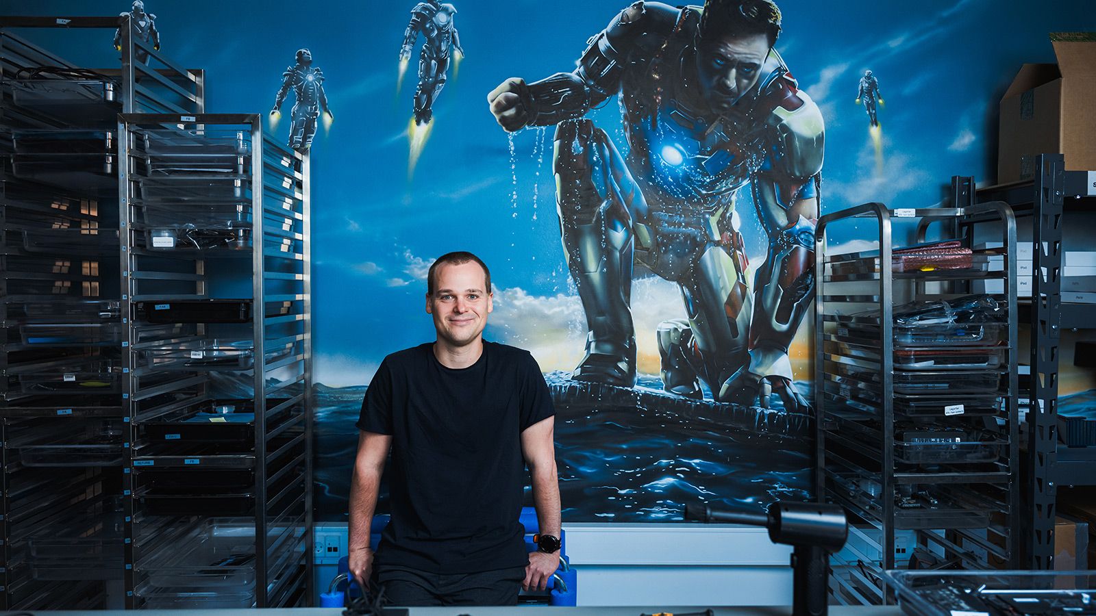 Et foto af Mathias Emil Nielsen fra Glad Teknik