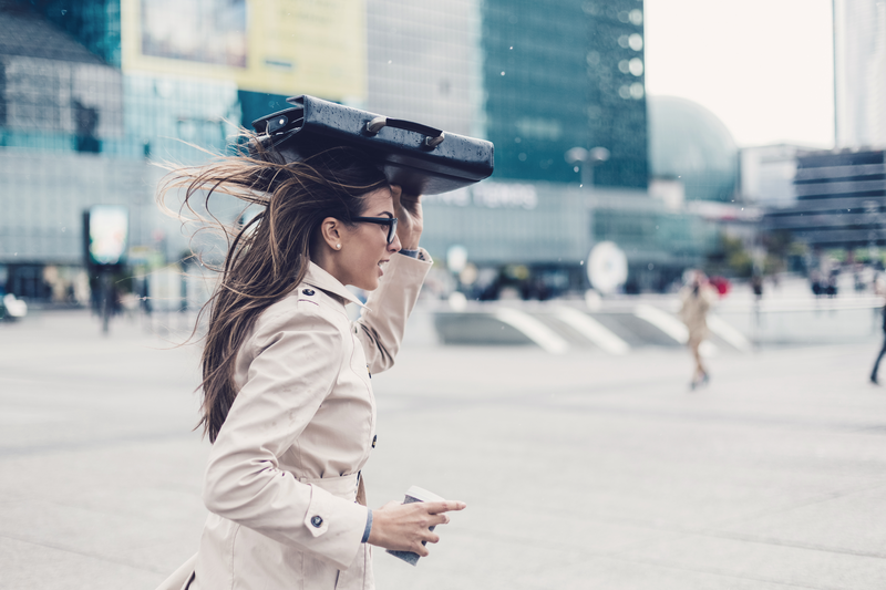 woman running