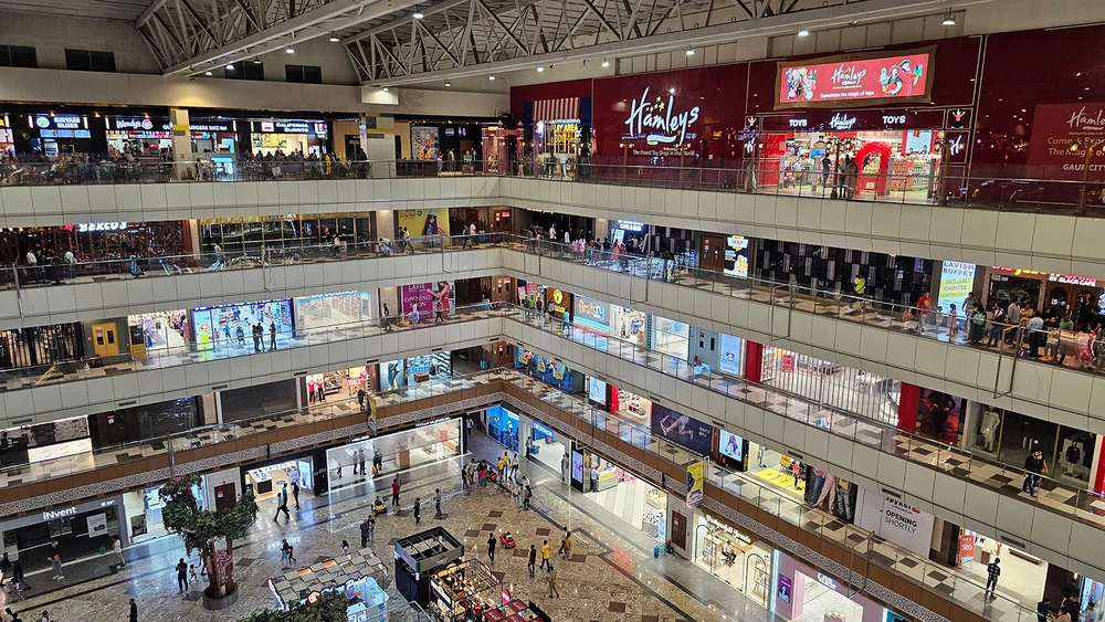 Shopping mall in India